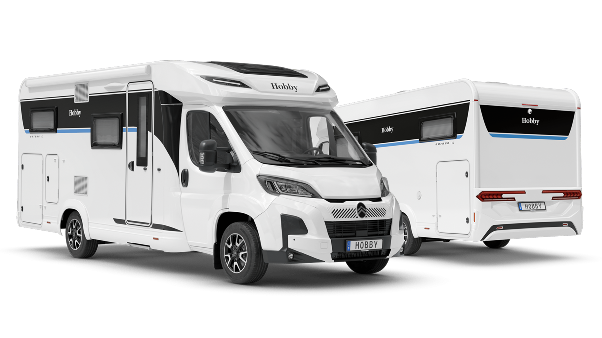 The Hobby ONTOUR C and ONTOUR T: Compact, versatile and spacious